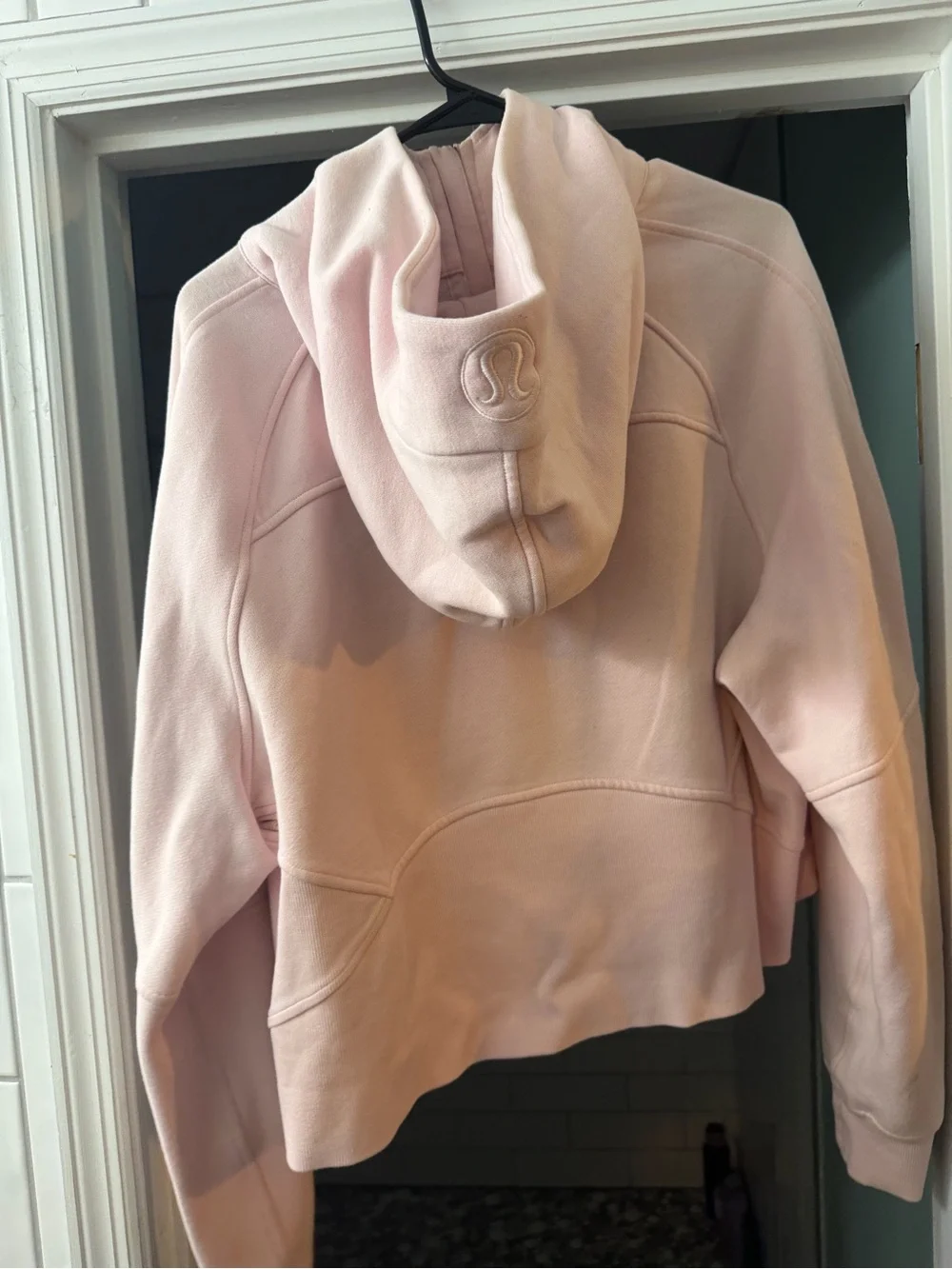 Light Pink lululemon Half-Zip scuba